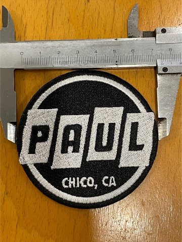 Paul Component / classic logo patch / PAUL ROUND LOGO PATCH / ポールの画像