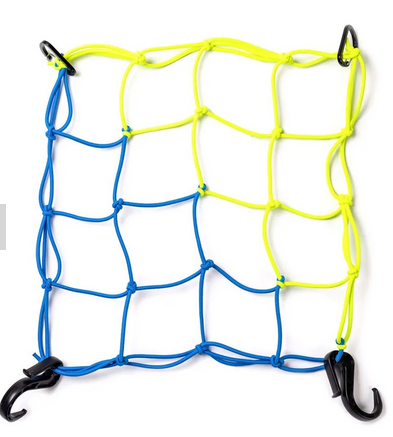 BLUE LUG/ cargo net 「flash yellow/light blue」　/ カーゴネット　カゴ　バスケットの画像