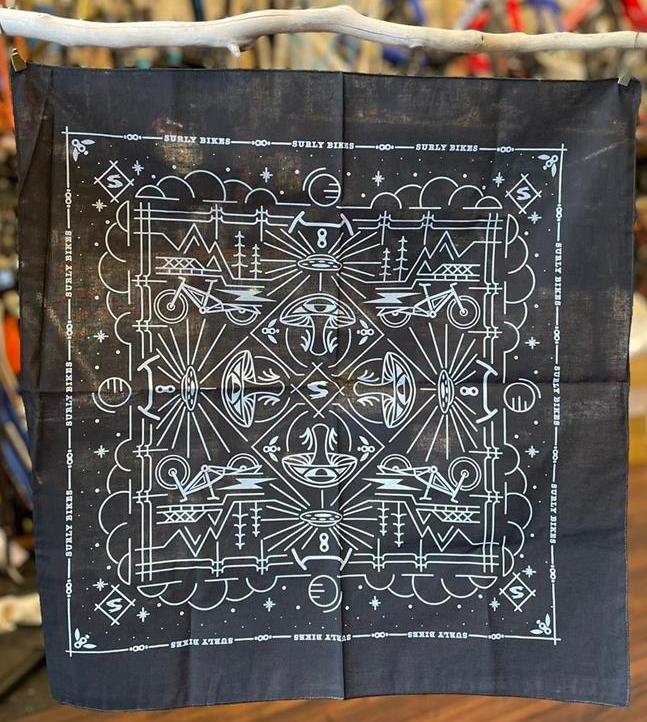 *SURLY* junk rag (silver)/バンダナ　サーリーの画像