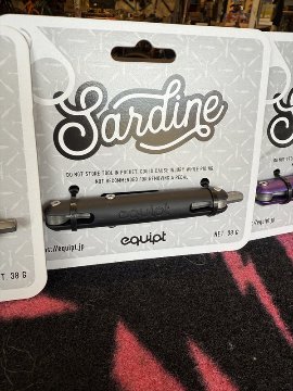 equipt「サーディン」 マットブラック　/　携帯工具の画像