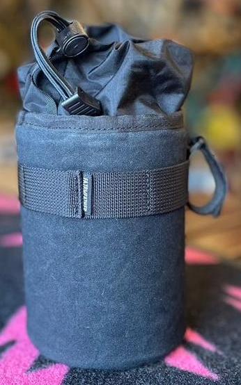 FAIRWEATHER / フェアウェザー / stem bag / waxed canvas　/ black  /ステムバッグ　バッグの画像