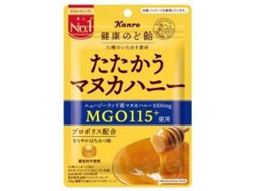カンロ 健康のど飴たたかうマヌカハニー ８０ｇ ×6 【送料込】(一部地域別途)の画像