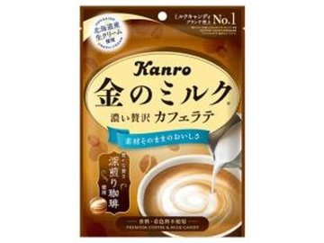 カンロ 金のミルクキャンディカフェラテ ６１ｇ×6入り 【全国送料無料】(一部地域別途)の画像