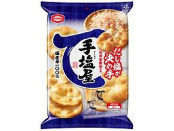 亀田 手塩屋 ８枚  ×12入り 【全国送料無料】(一部地域別途)の画像