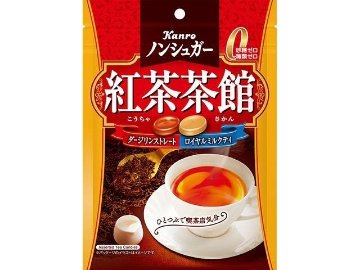 カンロ ノンシュガー紅茶茶館 ７２ｇ×6入り 【全国送料無料】(一部地域別途)の画像