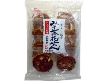 かしわ堂 みそ落花せん １６枚  ×12入り 【全国送料無料】(一部地域別途)の画像
