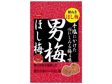 ノーベル 男梅ほし梅 ２０ｇ×6入り 【全国送料無料】(一部地域別途)の画像