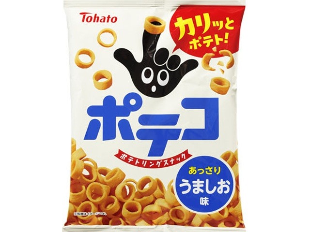 東ハト ポテコ うましお味６７ｇ  ×12入り 【全国送料無料】(一部地域別途)の画像