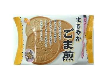 かしわ堂 まろやかごま煎 １０枚  ×15入り 【全国送料無料】(一部地域別途)の画像