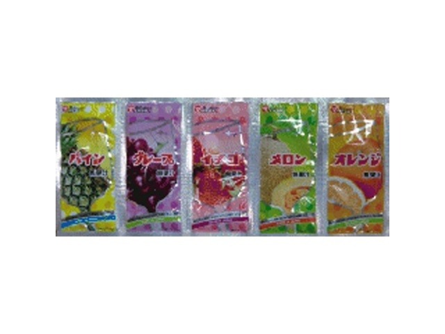 松山製菓 パックジュ－ス ９ｇ  ×50入り 【全国送料無料】(一部地域別途)の画像