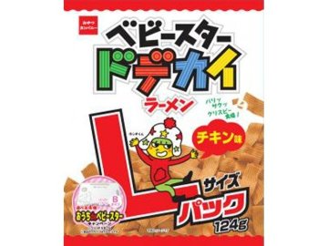 ベビースター ドデカイラーメンＬサイズ１２４ｇ×12入り 【全国送料無料】(一部地域別途)の画像