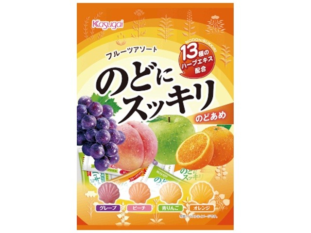 Ｎのどにスッキリマイルドフルーツ１１８ｇ  ×12入り 【全国送料無料】(一部地域別途)の画像