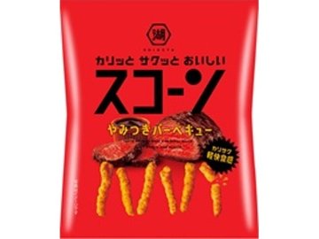 湖池屋 小袋スコーン やみつきバーベキュー３３ｇ×24入り 【全国送料無料】(一部地域別途)の画像
