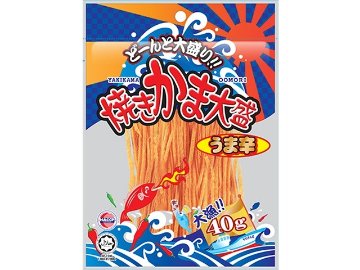 やおきん やきかま大盛 うま辛４０ｇ ×10 【送料込】(一部地域別途)の画像