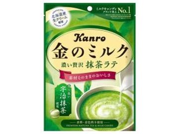 カンロ 金のミルクキャンディ抹茶ラテ ６１ｇ×6入り 【全国送料無料】(一部地域別途)の画像