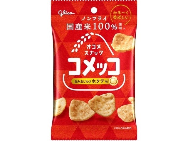 グリコ コメッコ ホタテ味２６ｇ×12入り 【全国送料無料】(一部地域別途)の画像