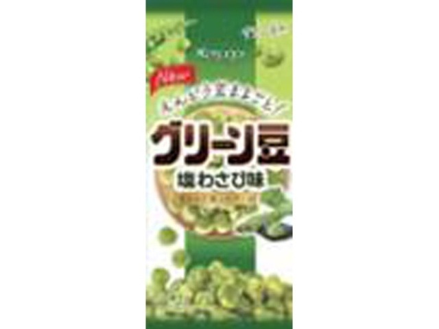 春日井製菓 スリムグリーン豆 塩わさび味３８ｇ ×6 【送料込】(一部地域別途)の画像