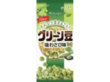 春日井製菓 スリムグリーン豆 塩わさび味３８ｇ ×6 【送料込】(一部地域別途)の画像