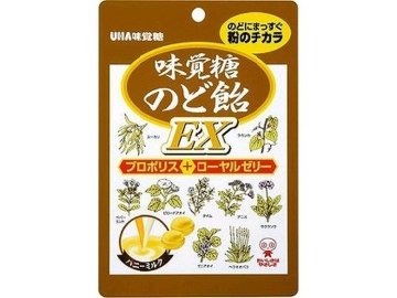 味覚糖 のど飴ＥＸ（袋）９０ｇ  ×6入り 【全国送料無料】(一部地域別途)の画像