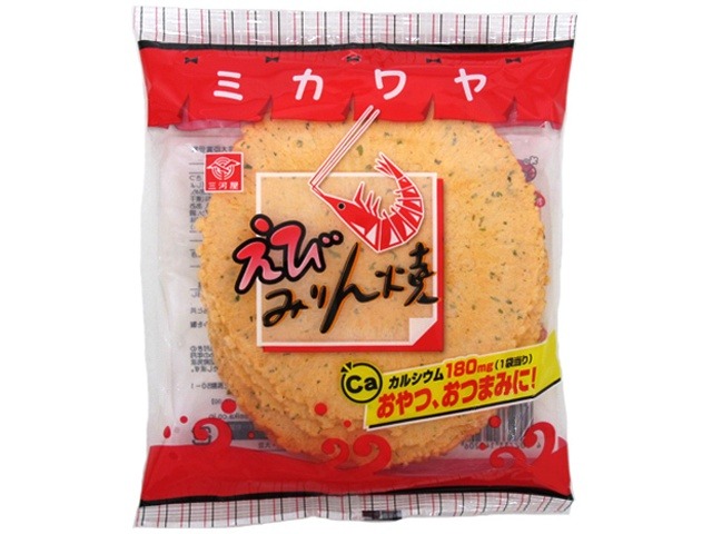 三河屋 えびみりん焼 ７枚×12入り 【全国送料無料】(一部地域別途)の画像
