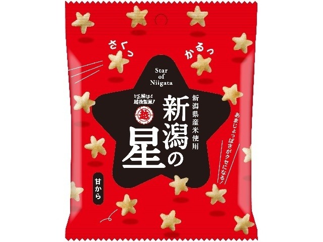 越後製菓 新潟の星 甘から４０ｇ×10入り 【全国送料無料】(一部地域別途)の画像
