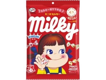 不二家 ミルキー 袋４２ｇ  ×6入り 【全国送料無料】(一部地域別途)の画像