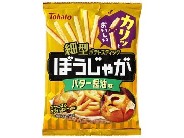 東ハト ぼうじゃが バター醤油味５８ｇ×24入り 【全国送料無料】(一部地域別途)の画像