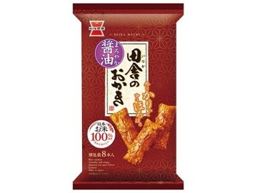 岩塚製菓 田舎のおかき ８本 ×12入り 【全国送料無料】(一部地域別途)の画像
