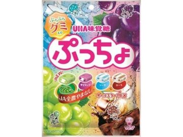 味覚糖 ぷっちょ袋 ４種アソート×6入り 【全国送料無料】(一部地域別途)の画像