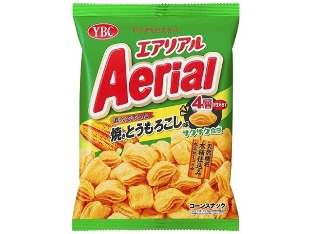 ＹＢＣ エアリアル 焼きとうもろこし６５ｇ  ×12入り 【全国送料無料】(一部地域別途)の画像