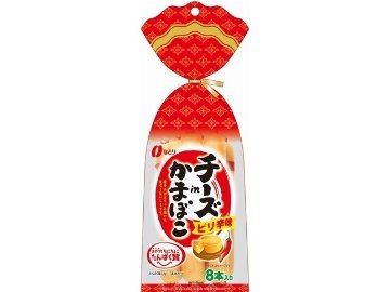 なとり チーズｉｎかまぼこピリ辛味 ８本２３２ｇ ×10入り 【全国送料無料】(一部地域別途)の画像