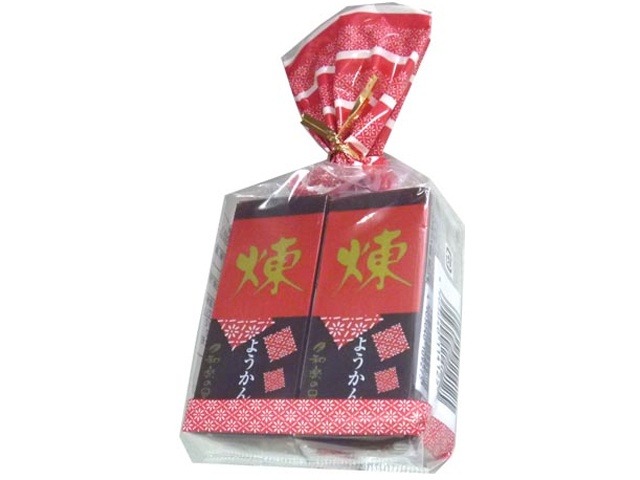 米屋 和楽の里 ミニ羊羹４本入煉５８ｇ×４  ×8入り 【全国送料無料】(一部地域別途)の画像