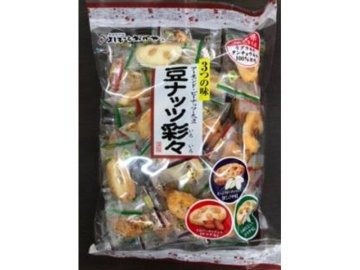 吉村甘露堂 豆ナッツ彩々 ２１枚  ×12入り 【全国送料無料】(一部地域別途)の画像