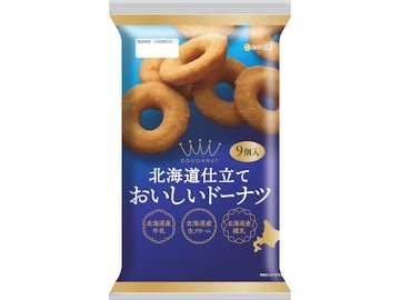 丸中 北海道仕立ておいしいドーナツ ９個  ×6入り 【全国送料無料】(一部地域別途)の画像