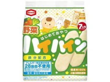 亀田 野菜ハイハイン ４０ｇ   ×12 【送料込】(一部地域別途)の画像