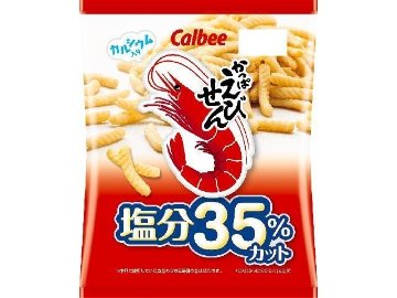カルビー かっぱえびせん 塩分３５％カット６８ｇ ×12 【送料込】(一部地域別途)の画像