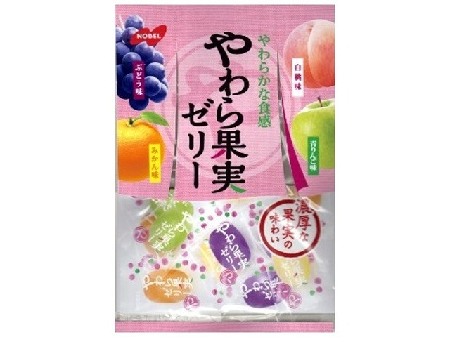 ノーベル やわらか果実ゼリー ２３０ｇ×36入り 【全国送料無料】(一部地域別途)の画像