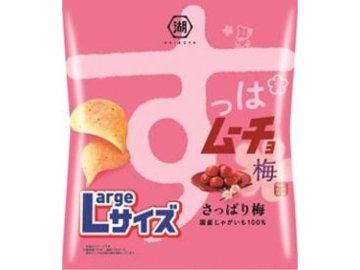 湖池屋 Ｌサイズすっぱムーチョさっぱり梅１０８ｇ×12入り 【全国送料無料】(一部地域別途)の画像