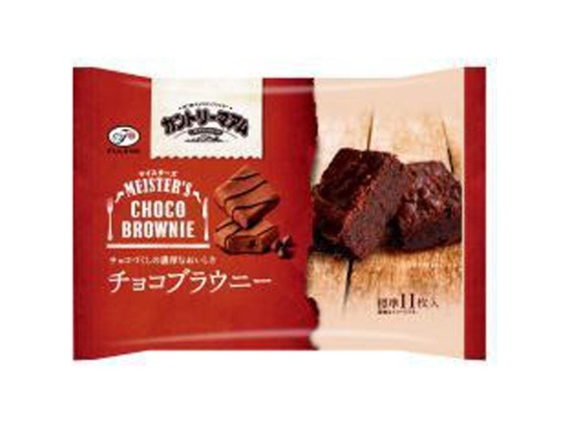 不二家 カントリーマアムマイスターズチョコ１２４ｇ×36入り 【全国送料無料】(一部地域別途)の画像