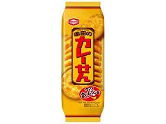 亀田 カレーせん １５枚 ×12 【送料込】(一部地域別途)の画像
