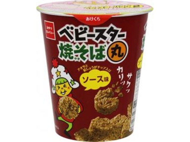 ベビースター 焼そば丸 ソース味５９ｇ×24入り 【全国送料無料】(一部地域別途)の画像