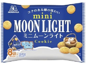 森永 ミニムーンライト 大袋１２９ｇ   ×16 【送料込】(一部地域別途)の画像