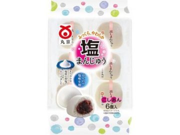 丸京 塩まんじゅう ６個×8入り 【全国送料無料】(一部地域別途)の画像