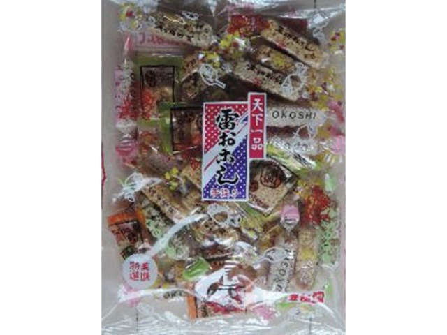 中山製菓 雷おこし １４０ｇ×15入り 【全国送料無料】(一部地域別途)の画像
