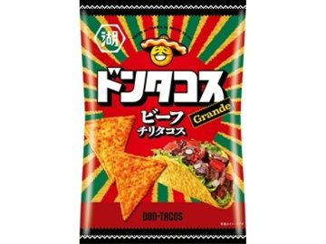 湖池屋 ドンタコス ビーフチリタコス５７ｇ  ×12入り 【全国送料無料】(一部地域別途)の画像