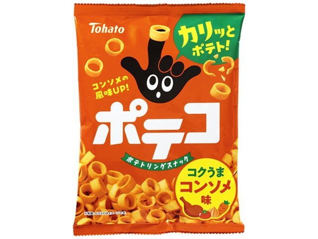 東ハト ポテコ コンソメ味６０ｇ  ×12入り 【全国送料無料】(一部地域別途)の画像