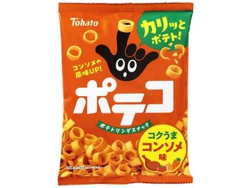 東ハト ポテコ コンソメ味６０ｇ  ×12入り 【全国送料無料】(一部地域別途)の画像