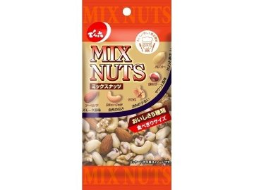 でん六 ミックスナッツ ３４ｇ  ×10入り 【全国送料無料】(一部地域別途)の画像