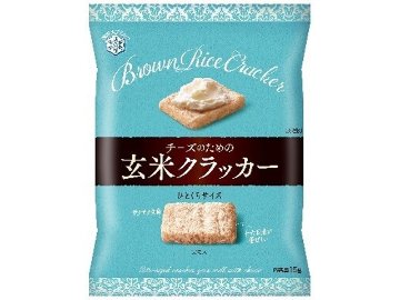 雪印 チーズのための玄米クラッカー １５ｇ×32入り 【全国送料無料】(一部地域別途)の画像
