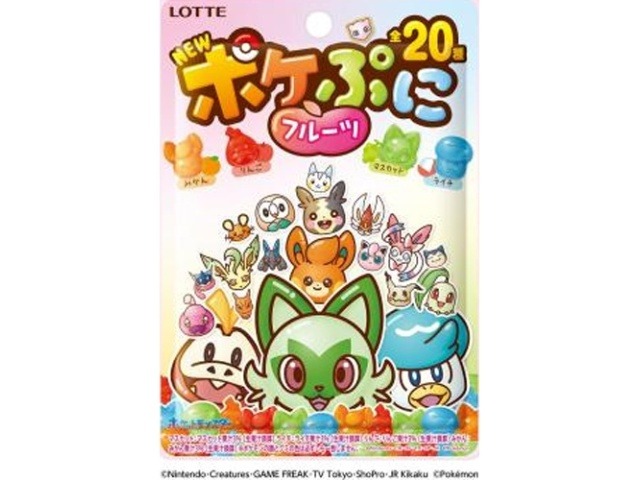 ロッテ ポケぷにフルーツ ８０ｇ×12入り 【全国送料無料】(一部地域別途)の画像